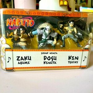 Mattel Naruto Set Sound Ninja 2002